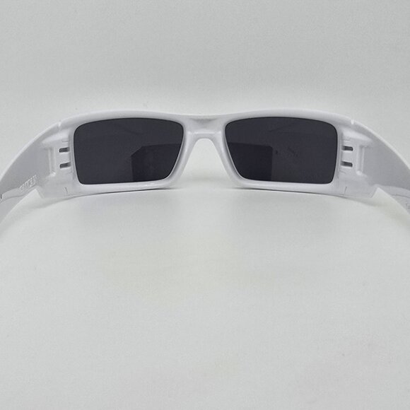 *SOLD* Oakley 03-474 Gascan White Frame Black Iridium Lens Sunglasses w/ Case - Picture 5 of 16